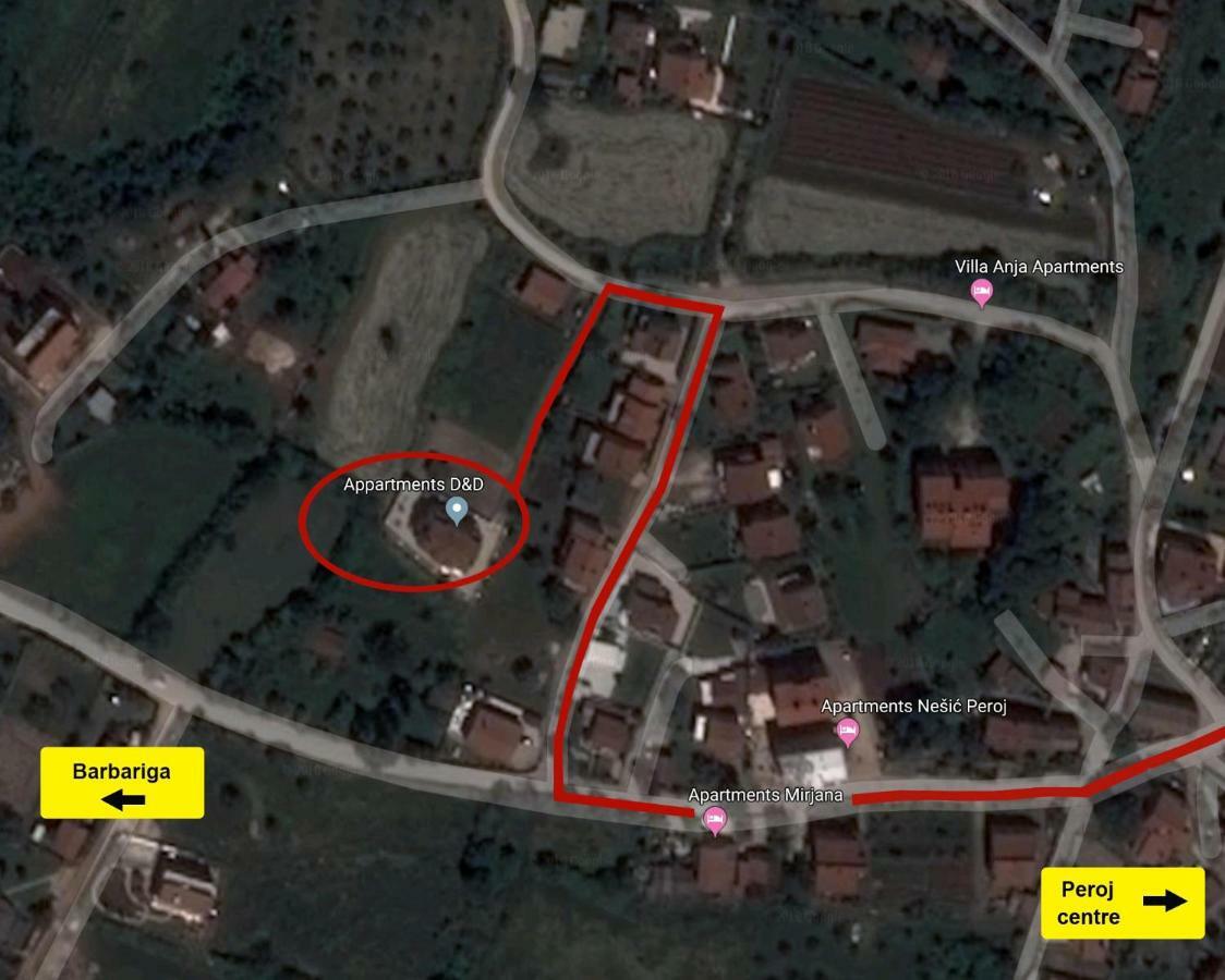 Appartments D&D Peroj Luaran gambar