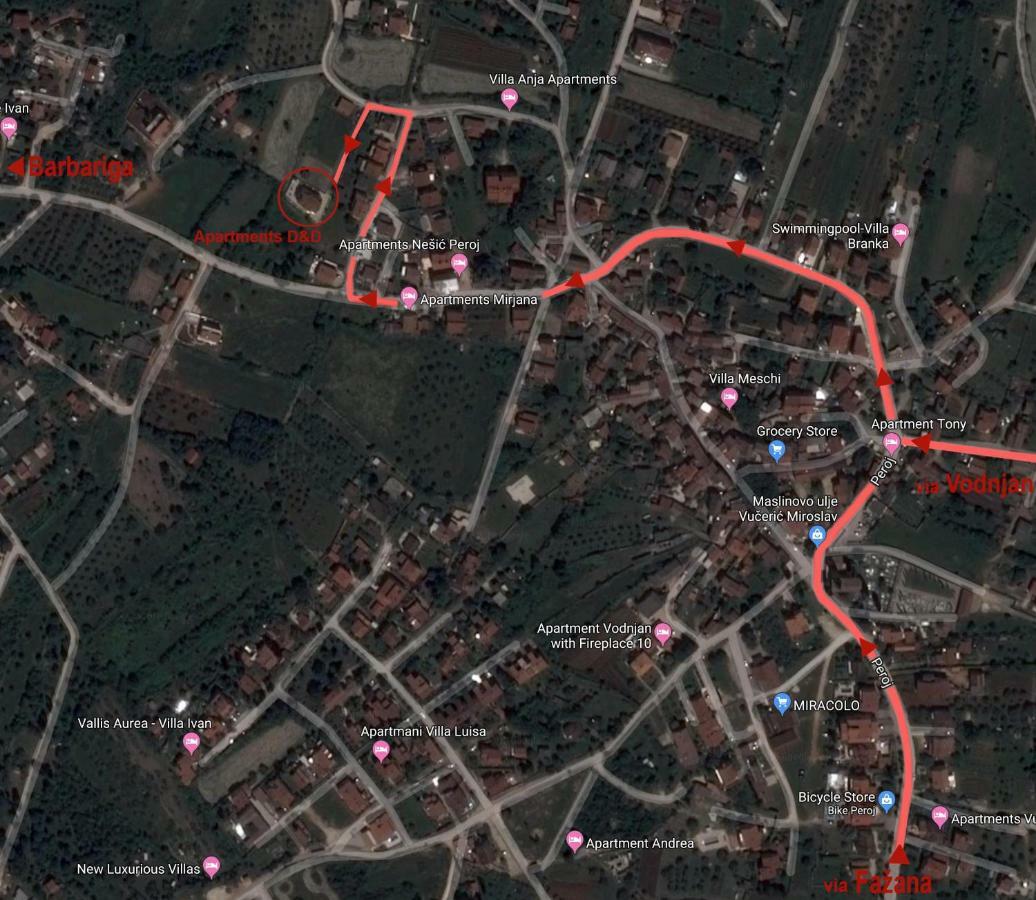 Appartments D&D Peroj Luaran gambar